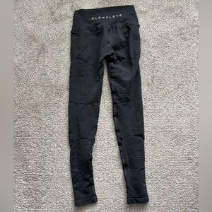 Black Alphalete OG Revival Leggings